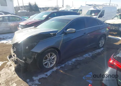 2013 Hyundai Sonata Gls из США, поврежденный, VIN 5NPEB4ACXDH762387